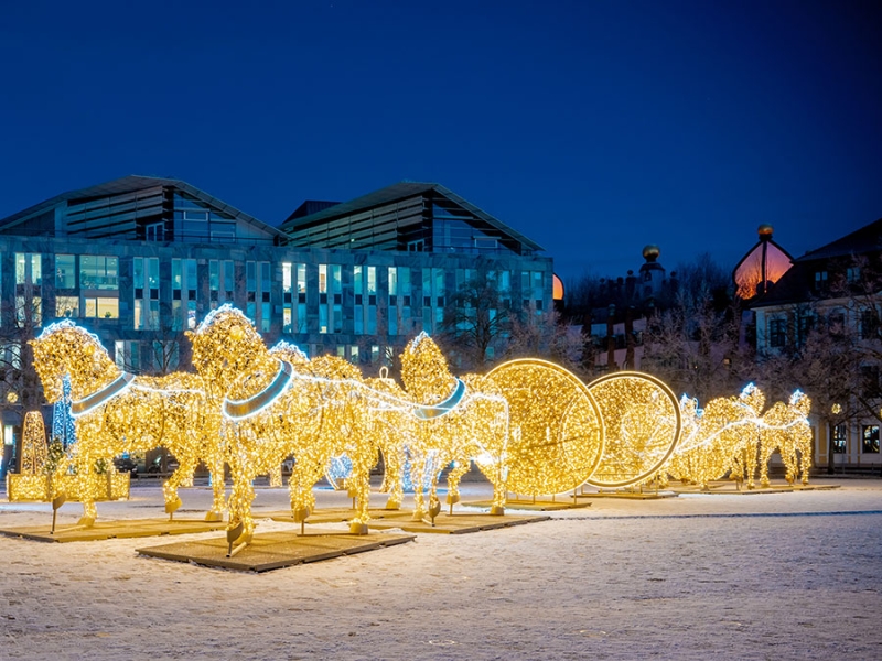 Rundfahrt durch die Lichterwelt