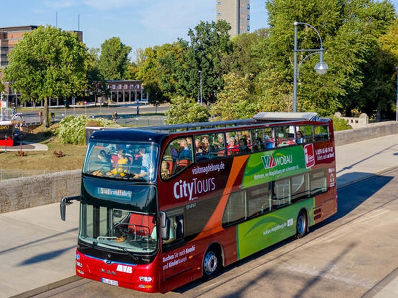 Stadtrundfahrt im Doppeldeckerbus